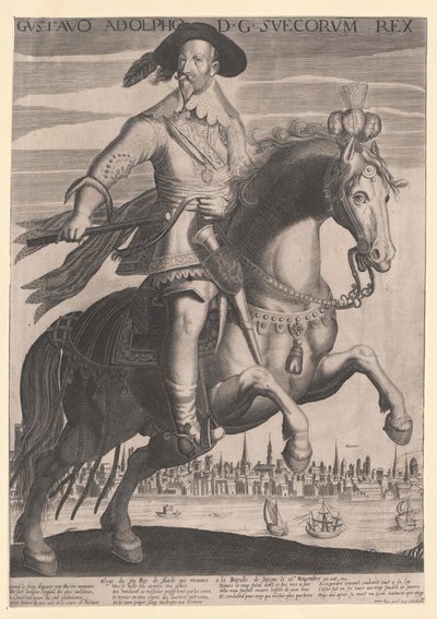 Kong af Sverige Gustav Adolf af Sverige af Artist Unknown