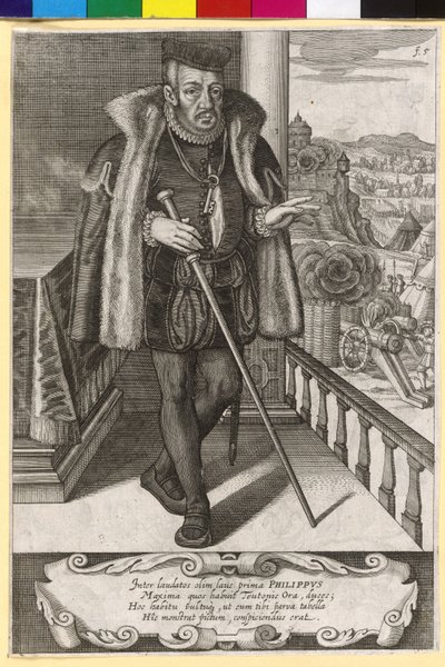 Landgreve af Hessen Philipp I den ædle af Artist Unknown