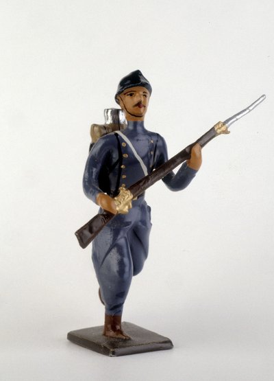Ledende soldat: den behårede. af Artist Unknown