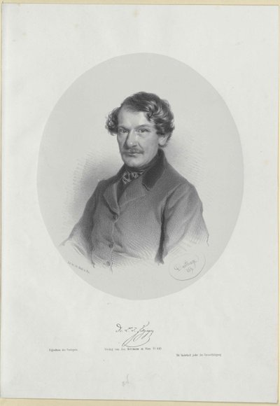 Leopold Joseph Fitzinger af Artist Unknown