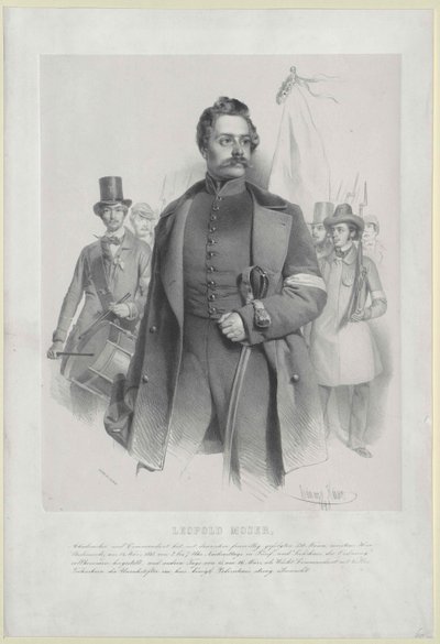 Leopold Moser af Artist Unknown