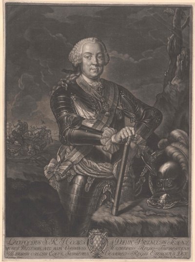 Leopold greve Daun af Artist Unknown