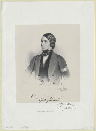 Levede omkring 1848 Schneider af Artist Unknown