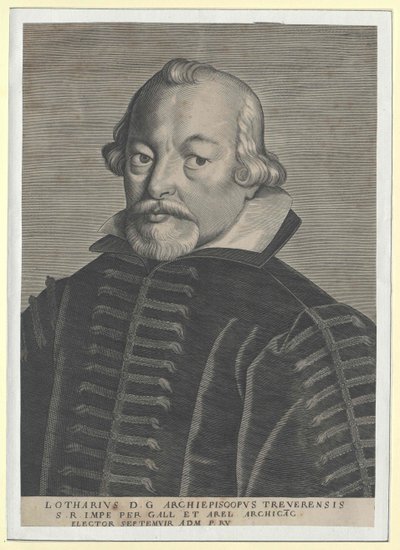 Lothar von Metternich af Artist Unknown