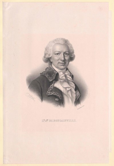 Louis Antoine de Bougainville af Artist Unknown