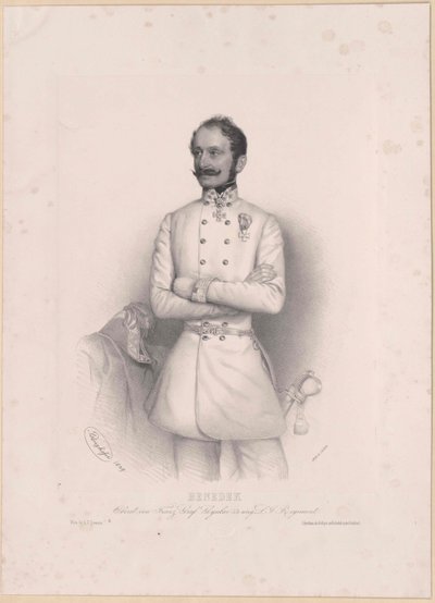 Louis ridder Benedek af Artist Unknown