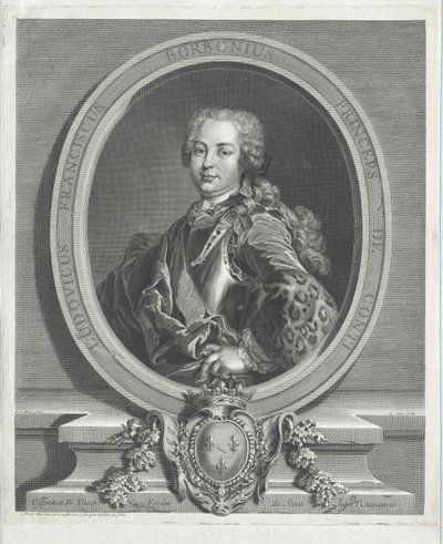 Ludwig Franz hertug Conty af Artist Unknown