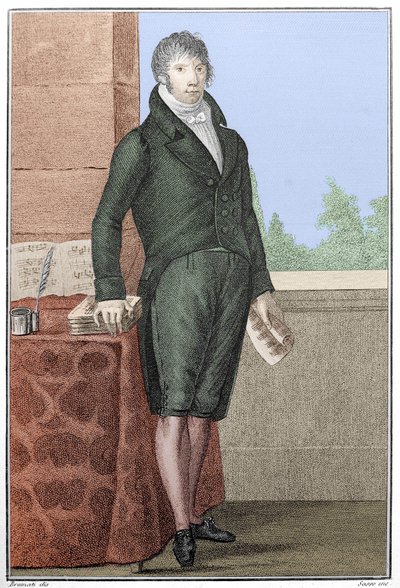 Luigi Cherubini af Artist Unknown