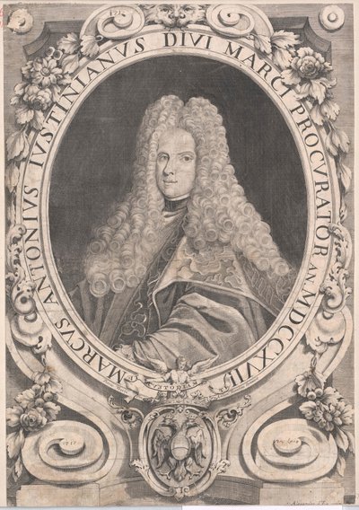 Marcantonio Giustiniani af Artist Unknown