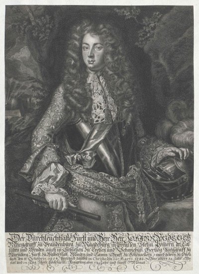 Markgreve af Brandenburg-Ansbach Johann Frederick af Artist Unknown