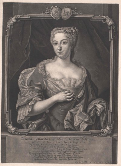 Maria Charitas Weiss af Artist Unknown