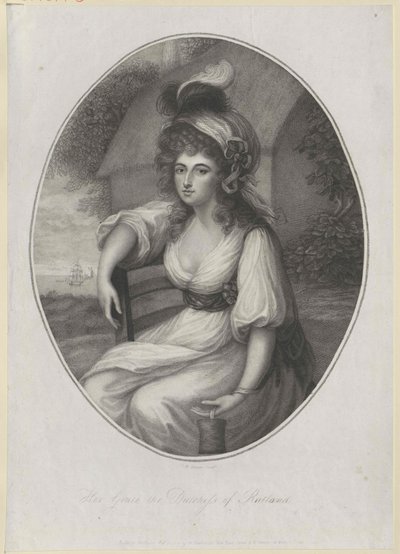 Mary Isabella Lady Somerset af Artist Unknown