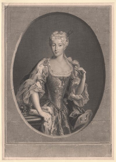 Maria Clementine Sobieska af Artist Unknown
