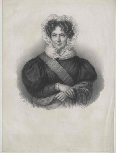Marie Benoite Prevost de La Croix af Artist Unknown