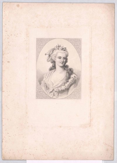 Marie Therese af Savoy Carignan af Artist Unknown