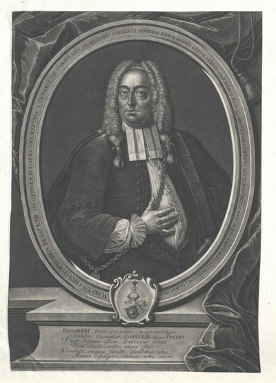 Mark Christoph Besserer fra Thalfingen af Artist Unknown
