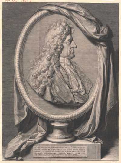 Marquess de Villacerf Colbert af Artist Unknown