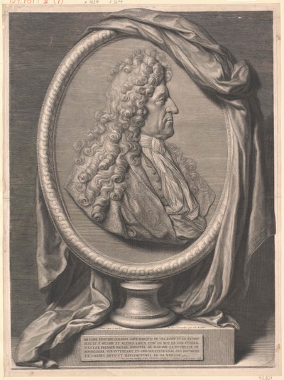 Marquess de Villacerf Colbert af Artist Unknown