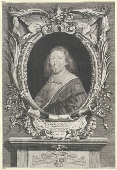 Max Gandolf greve Kueenburg af Artist Unknown