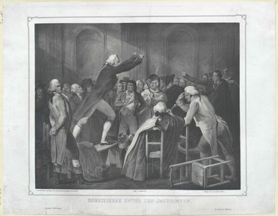 Maximilien de Robespierre af Artist Unknown