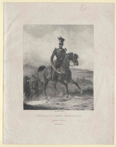 Napoleon III kejser af Frankrig, af Artist Unknown