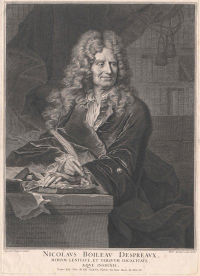 Nicolas Boileau-Despreaux af Artist Unknown