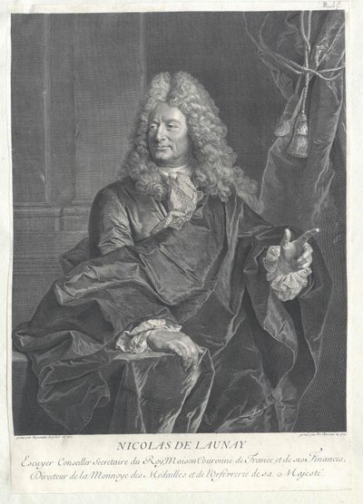 Nicolas de Launay af Artist Unknown