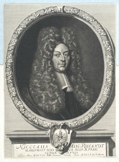 Nicolaus August Ruland af Artist Unknown
