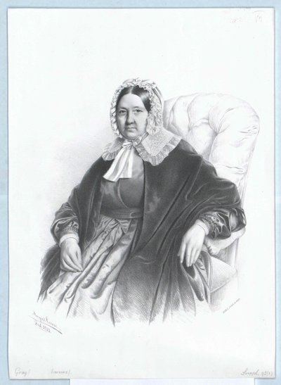 Odile Mariassy fra Markus- og Batizfalva af Artist Unknown