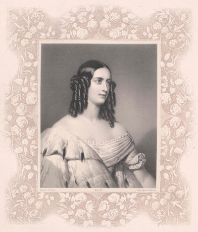 Oettingen-Oettingen og Oettingen-Wallerstein, Caroline prinsesse til (1824-1889) af Artist Unknown
