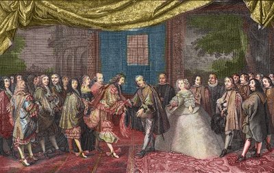 FRED I PYRENÆERNE 1659 af Artist Unknown