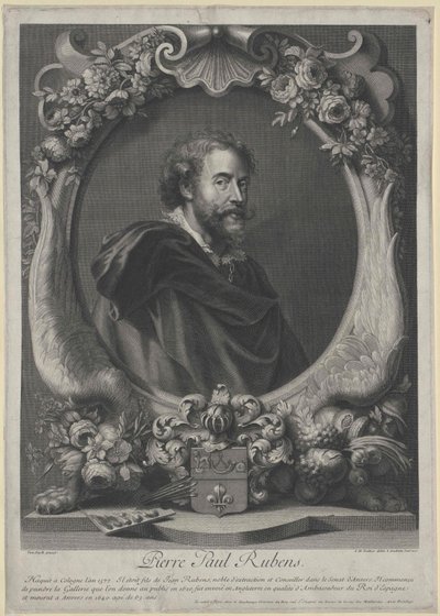 Peter Paul Rubens af Artist Unknown