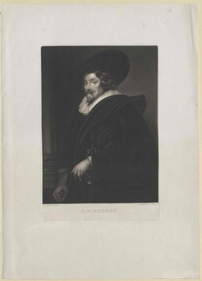 Peter Paul Rubens af Artist Unknown