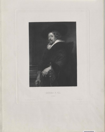 Peter Paul Rubens af Artist Unknown