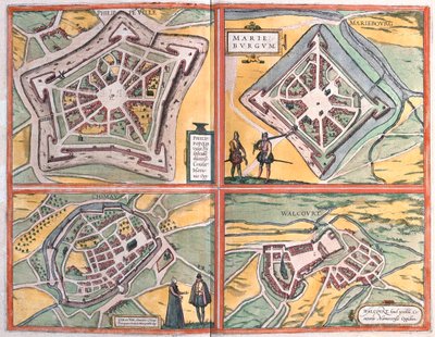 Phlippeville, Mariembourg, Chimay, Walcourt, Belgien af Artist Unknown
