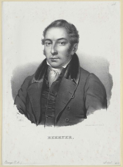 Pierre Antoine Berryer (tryk) af Artist Unknown