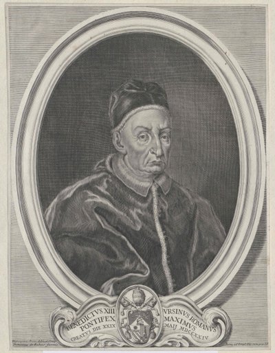 Pave Clement XII (print) af Artist Unknown