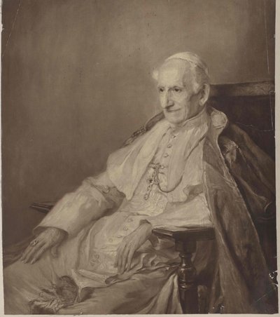 Pave Leo XIII af Artist Unknown