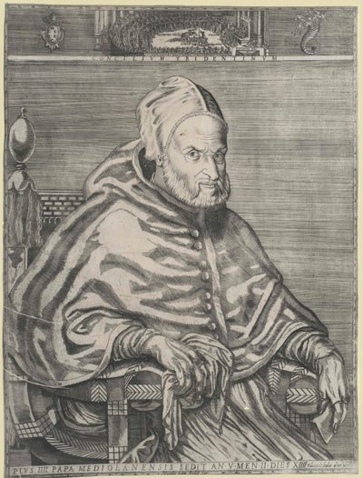 Pave Pius IV af Artist Unknown