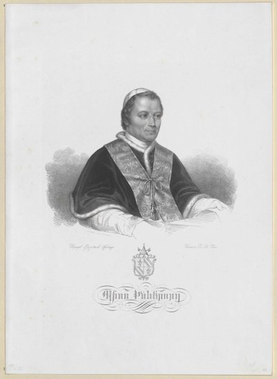 Pave Pius IX af Artist Unknown