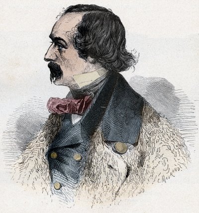 Portræt af ELISHA KENT KANE Amerikansk arktisk opdagelsesrejsende af Artist Unknown