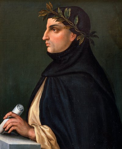 Portræt af Giovanni Boccaccio (maleri) af Artist Unknown