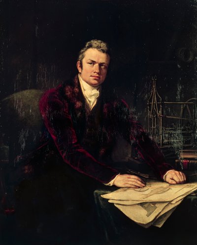 Portræt af Isambard Kingdom Brunel (Portsmouth af Artist Unknown