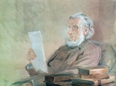 Portræt af John Tyndall (Leighlin Bridge) af Artist Unknown