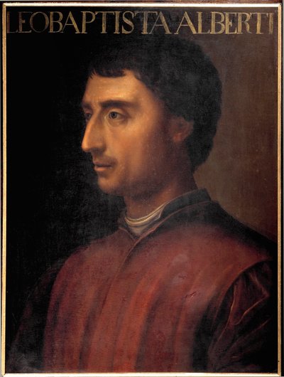 Portræt af Leon Battista Alberti (maleri) af Artist Unknown