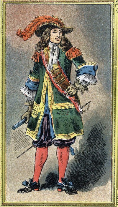 Portræt af Rene Duguay Trouin, fransk sømand. af Artist Unknown