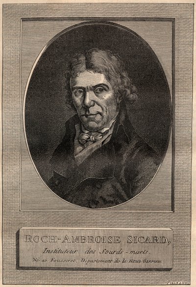 Portræt af Roch Ambroise Cumuron dit l