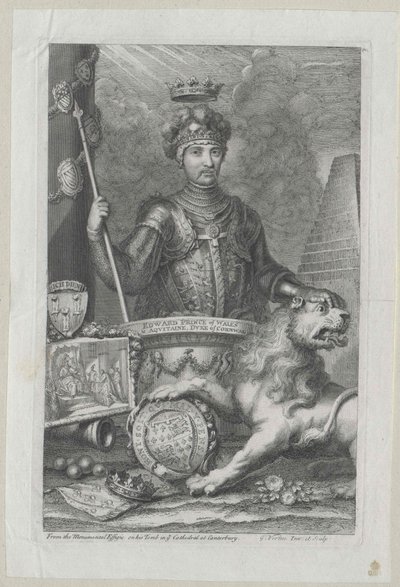 Prins af England Eduard af Artist Unknown