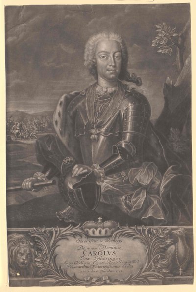 Prins af Lorraine Karl Alexander af Artist Unknown