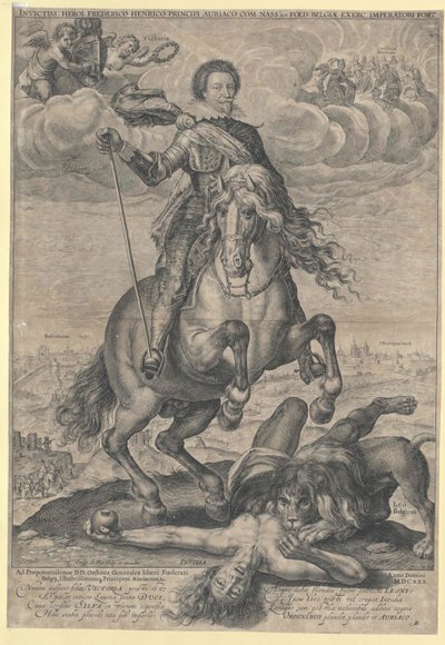 Prins af Oranien Frederik Henrik af Artist Unknown